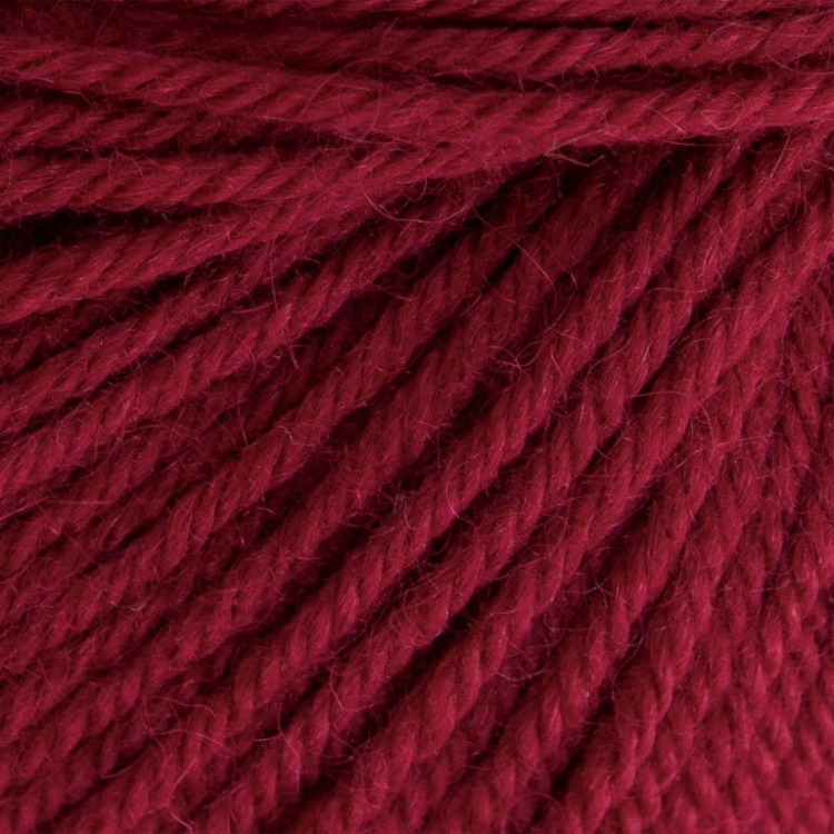Włóczka Baby Alpaca – Burgundowa Czerwień (1216) 50 g