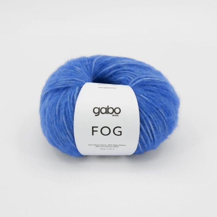 Włóczka Fog – Chabrowy Niebieski (6176) 50g