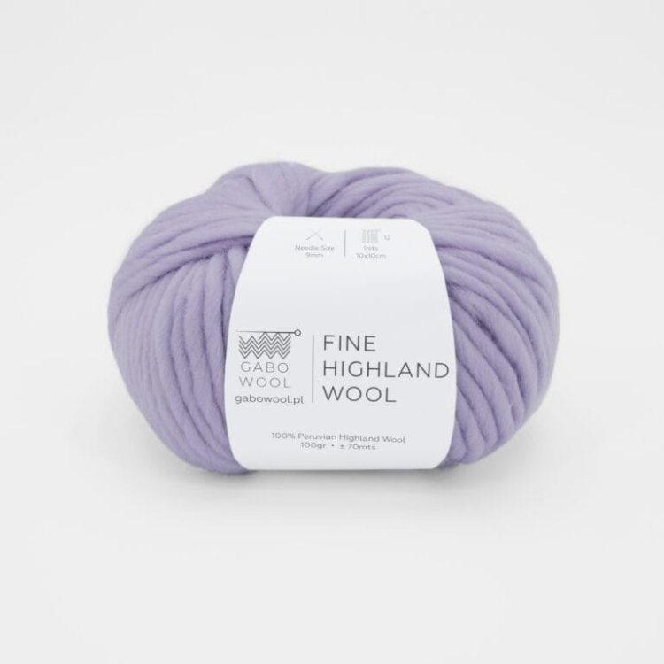Włóczka Fine Highland Wool – Jasna Lila (2741) 100g