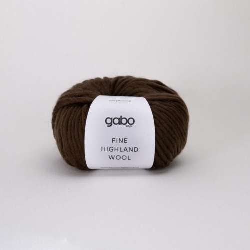 Włóczka Fine Highland Wool – Wenge (2351) 100g