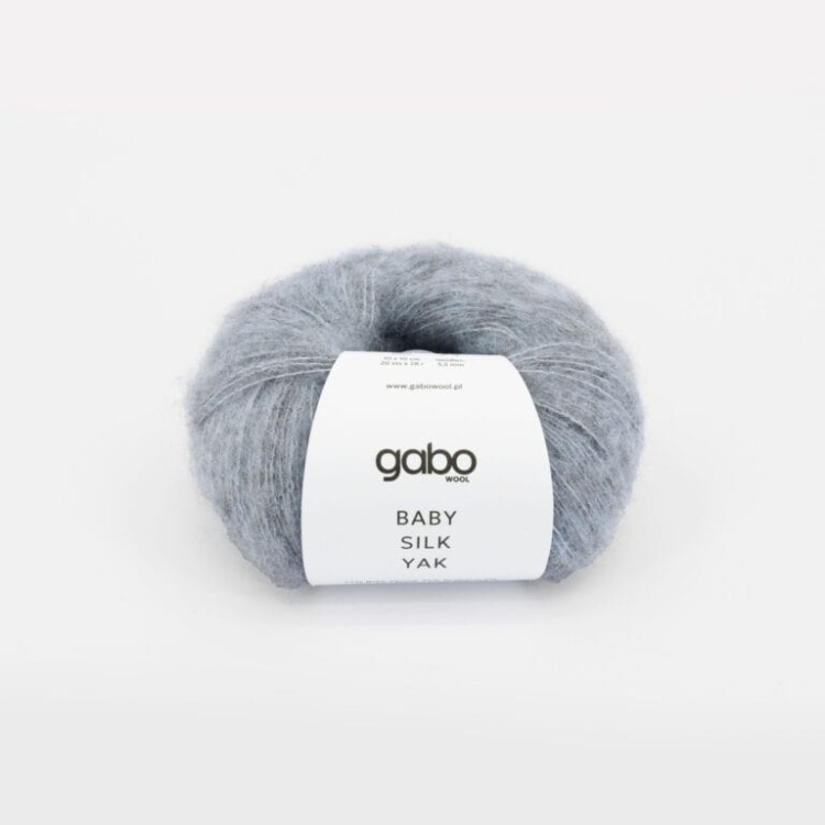 Włóczka Baby Silk Yak – Jasny Błękit (9452) 25g