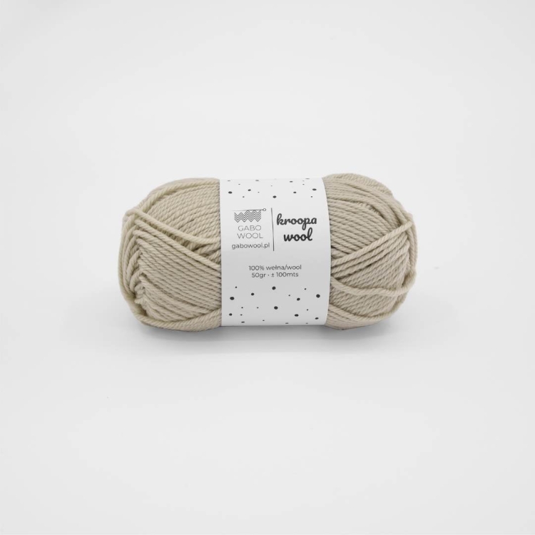 Włóczka Kroopa Wool – Marcepan (0217) 50g