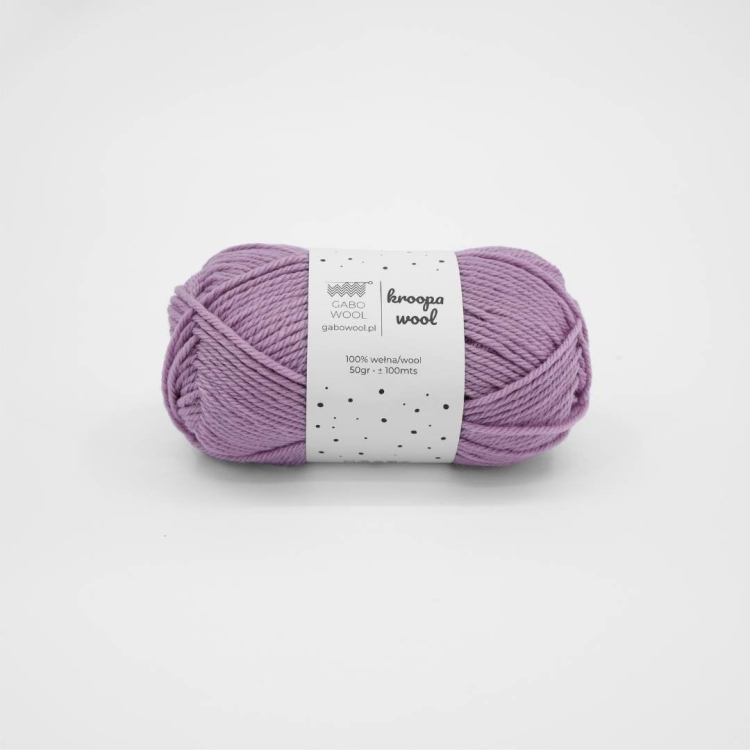 Włóczka Kroopa Wool – Wrzos (0386) 50g