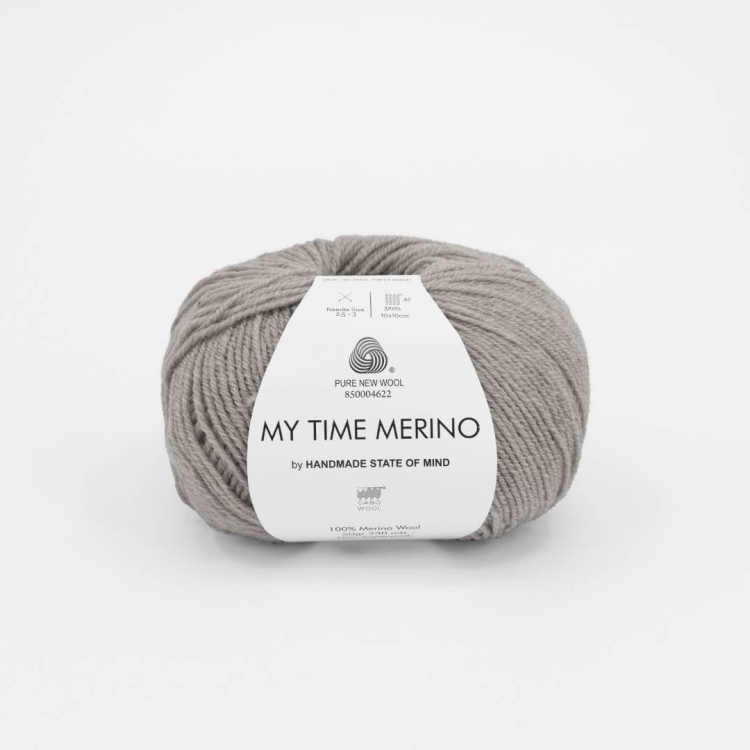 Włóczka My Time Merino by HSOM– Owsiankowy Pył (9218) 50g