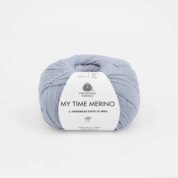 Włóczka My Time Merino by HSOM– Niebieski Kryształ (9442) 50g