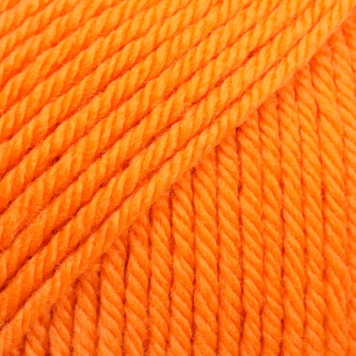 Włóczka Drops Daisy - pomarańczowy / uni colour 23