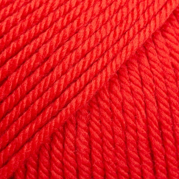 Włóczka Drops Daisy - czerwony / uni colour 20