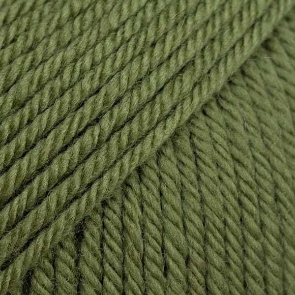Włóczka Drops Daisy - zielony mech / uni colour 17