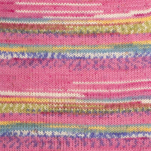 Drops Fabel - różowe marzenie / print 161
