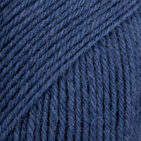 Drops Fabel - niebieski / uni colour 107