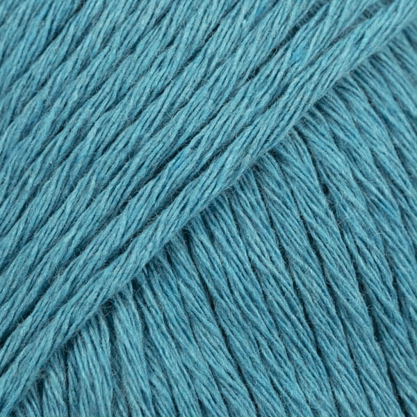 Drops Cotton Light - turkusowy ciemny / uni colour 14