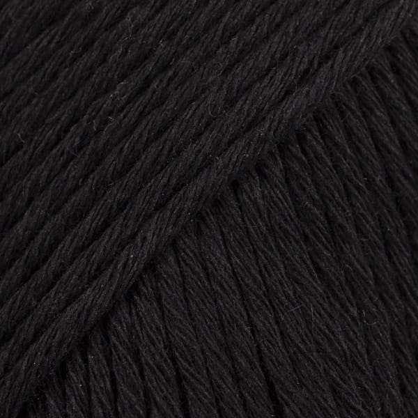 Drops Cotton Light - czarny / uni colour 20