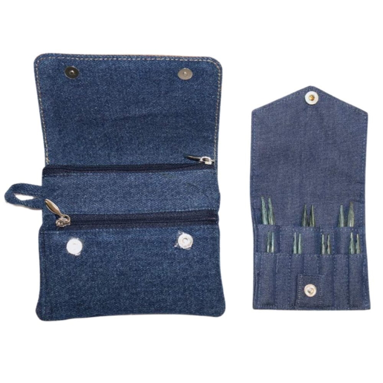 KnitPro MINI Indigo - zestaw drutów drewnianych