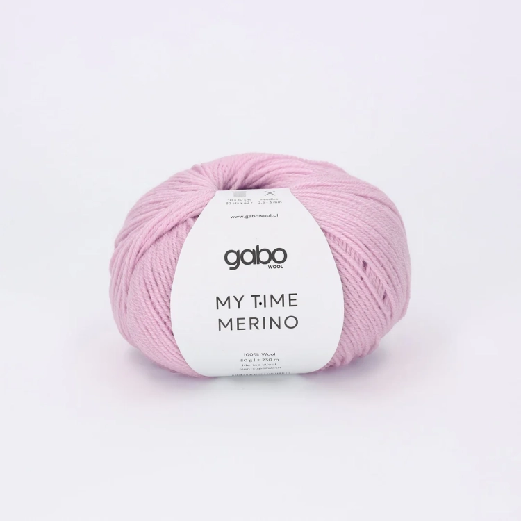 Włóczka My Time Merino – Mglista Peonia (9520)