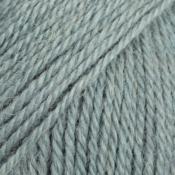 Drops Alpaca - niebieski mineralny / uni colour 7139