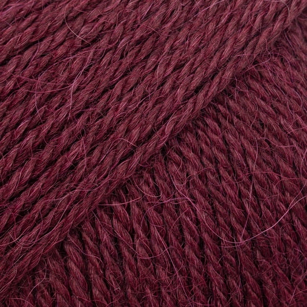 Drops Alpaca - dzikie jagody / uni colour 9046
