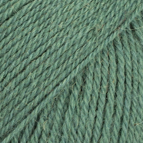 Drops Flora - zamglony las / uni colour 23