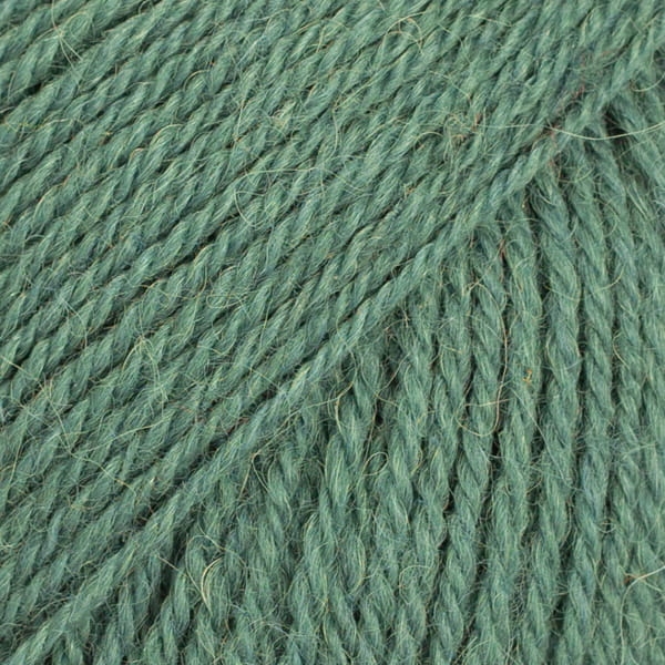 Drops Flora - zamglony las / uni colour 23