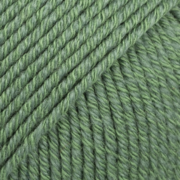 Drops Cotton Merino - zielony leśny / uni colour 11