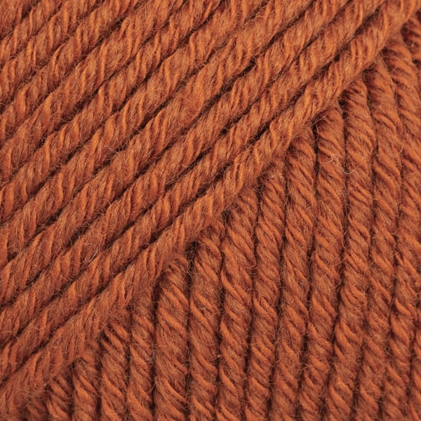 Drops Cotton Merino - rdza / uni colour 25