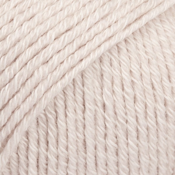 Drops Cotton Merino - pudrowy / uni colour 28