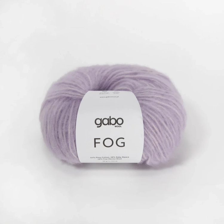 Włóczka Fog - Jasna Lila (6741) 50g