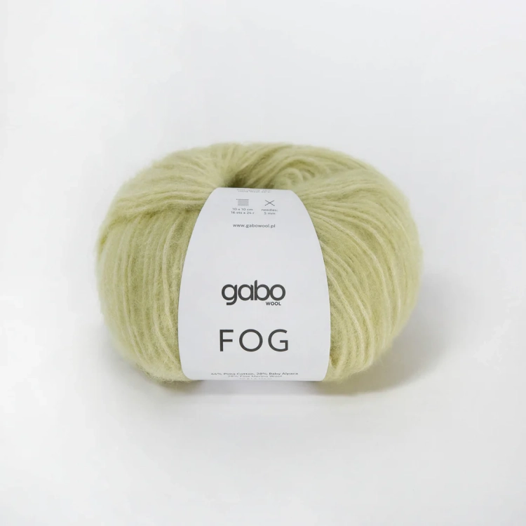 Włóczka Fog - Zielona Herbata (6477) 50g
