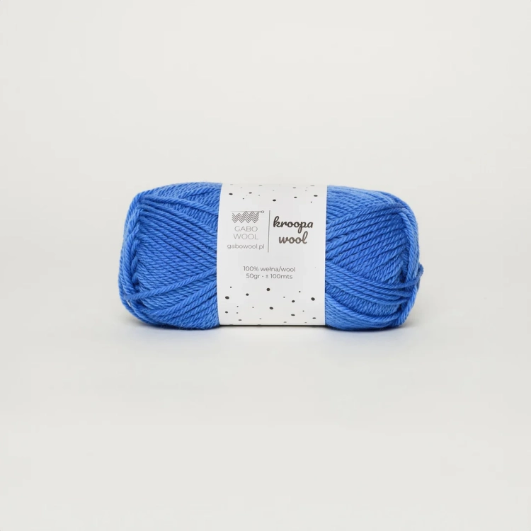 Włóczka Kroopa Wool – Niebieskie Niebo (0786) 50g