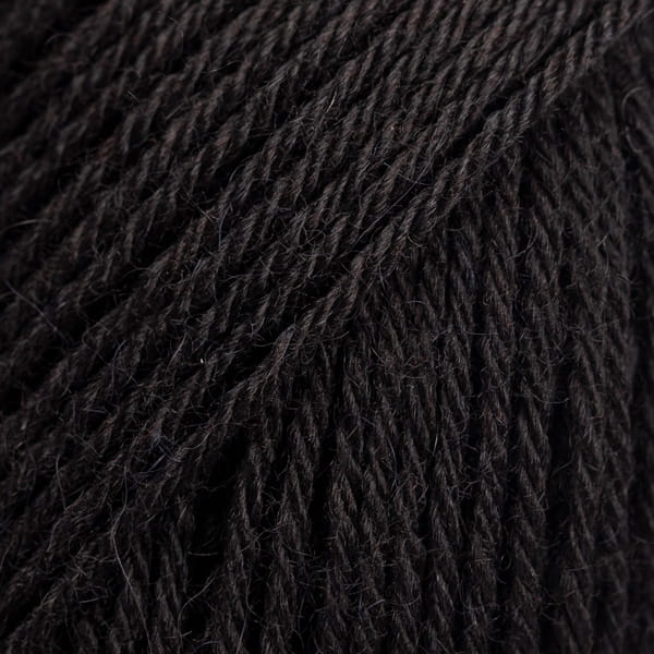 Włóczka Drops Nord - czarny / uni colour 02