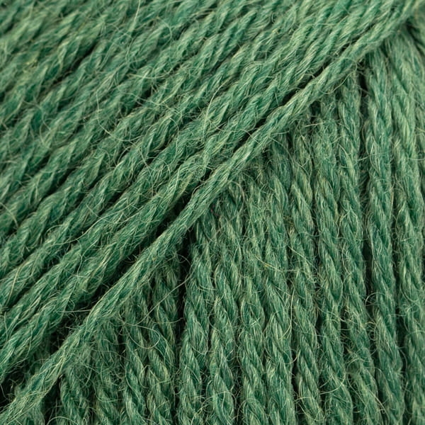 Włóczka Drops Nord - zielony leśny / uni colour 19