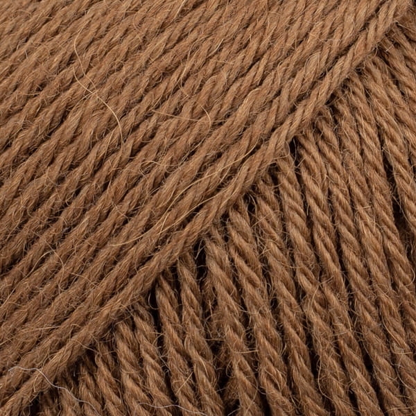 Włóczka Drops Nord - kasztanowy / uni colour 22