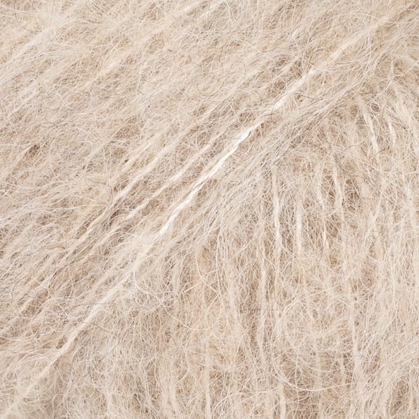 Włóczka Drops Brushed Alpaca Silk - jasny beż / uni colour 04
