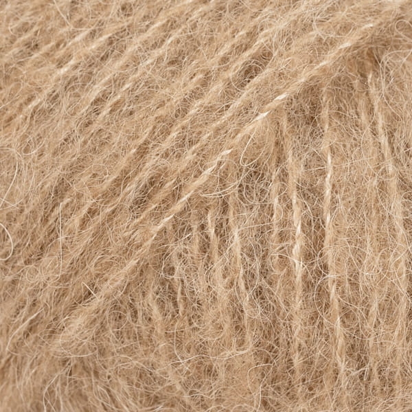 Włóczka Drops Brushed Alpaca Silk - migdałowy / uni colour 36