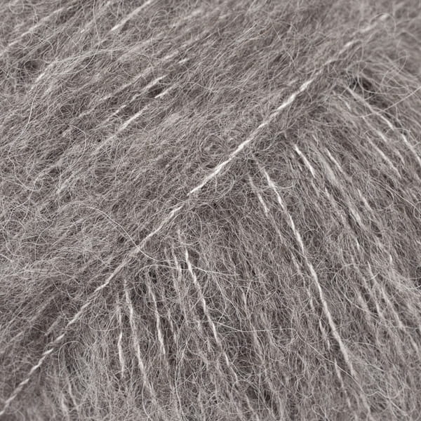 Włóczka Drops Brushed Alpaca Silk - szary / uni colour 03