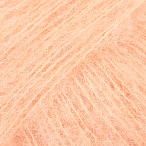 Włóczka Drops Brushed Alpaca Silk - słodka morela / uni colour 37