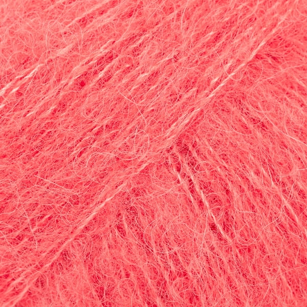Włóczka Drops Brushed Alpaca Silk - koralowy / uni colour 06