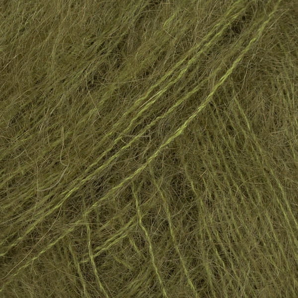 Drops Kid-Silk - ciemna oliwka / uni colour 66