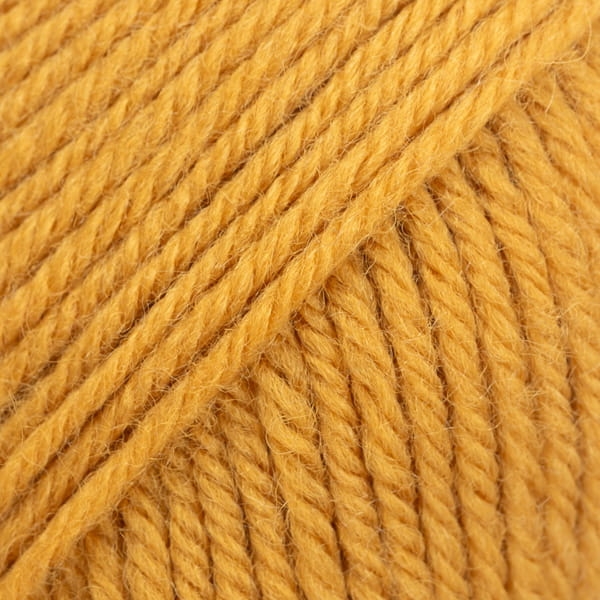 Drops Karisma - ciemna musztarda / uni colour 52