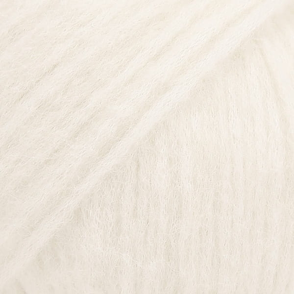 Włóczka Drops Air - ecru / uni colour 01