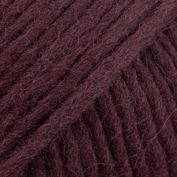 Drops Snow - ciemne winogrona / uni colour 118