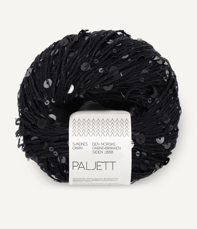 Sandnes Garn PALJETT - Black Tie Twinkle (1090)