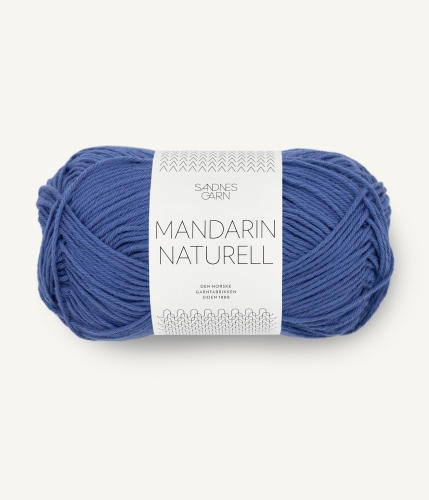 Sandnes Garn MANDARIN NATURELL - Mellomblå (5844)