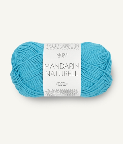 Sandnes Garn MANDARIN NATURELL - Turkis (6315)