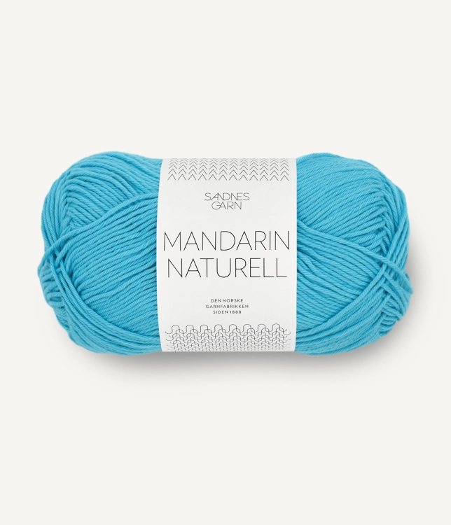 Sandnes Garn MANDARIN NATURELL - Turkis (6315)