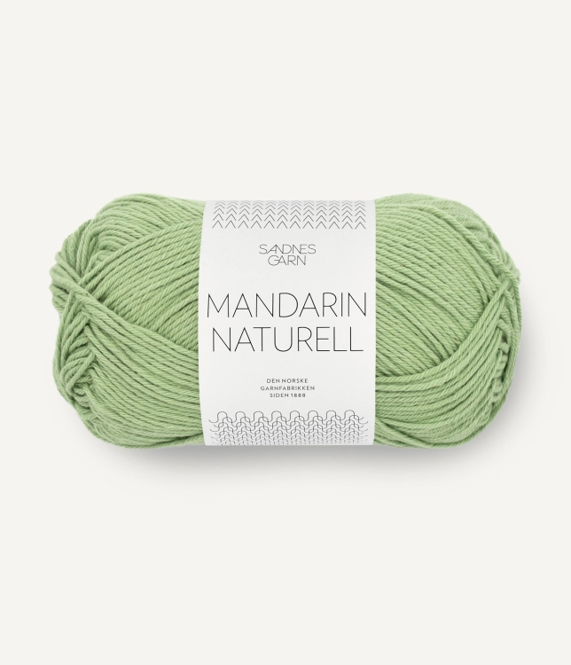 Sandnes Garn MANDARIN NATURELL - Grønn (8734)