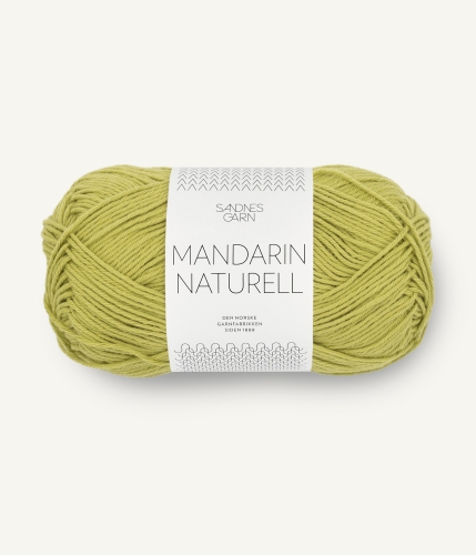 Sandnes Garn MANDARIN NATURELL - Sunny Lime (9825)