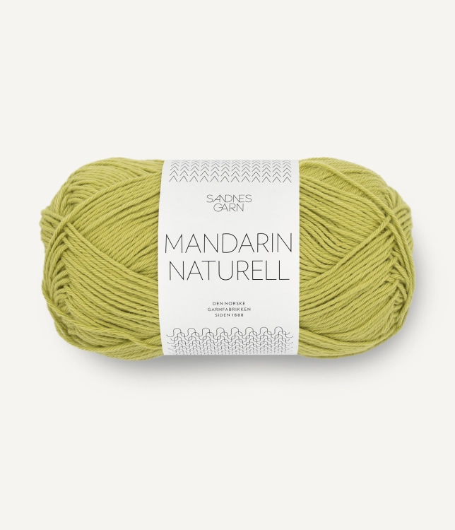 Sandnes Garn MANDARIN NATURELL - Sunny Lime (9825)
