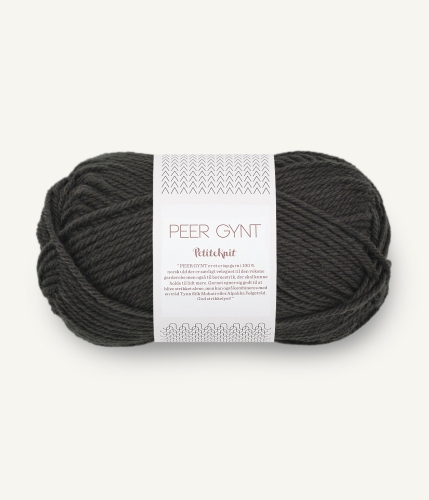 Sandnes Garn PetiteKnit PEER GYNT - Dusty Noir (3891)