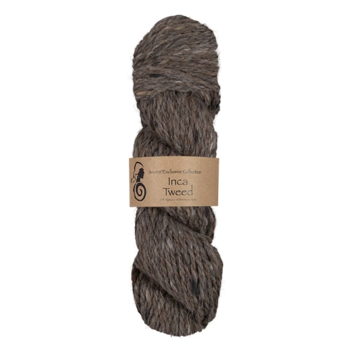 Viking Garn Snorre Exclusive Inca Tweed - Średni Brąz 109