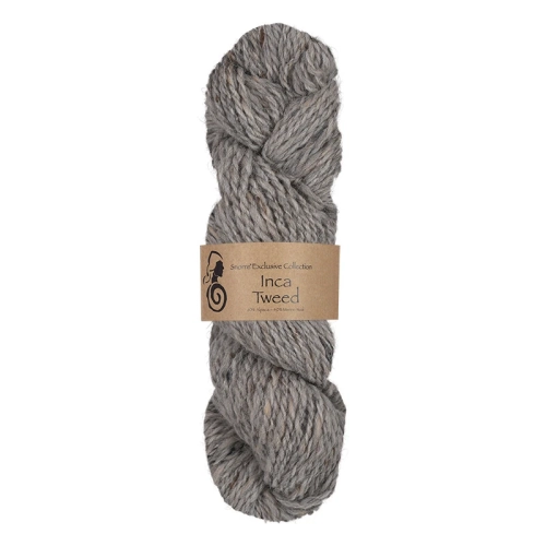 Viking Garn Snorre Exclusive Inca Tweed - Jasnoszary 113